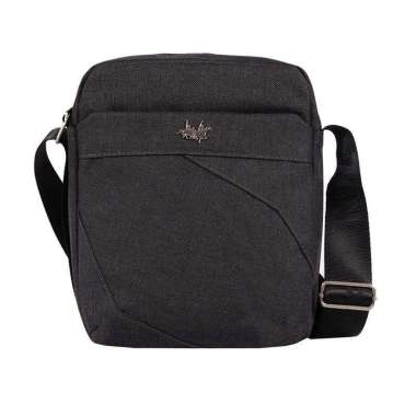 Polo Twin Sling Bag Tas Pria [538-06] Black