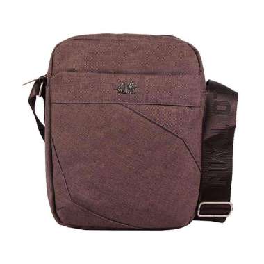 Polo Twin Sling Bag Tas Pria [538-06] Coffee