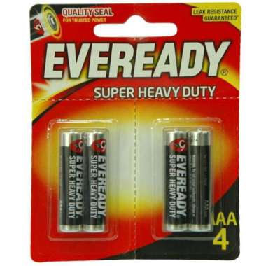 EVEREADY HITAM AAA isi 4