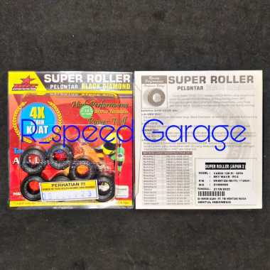 SUPER ROLLER BRT VARIO 125 / 150 SPIN SKYWAVE SKYDRIVE 17 GRAM 6 PCS