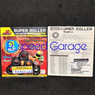 SUPER ROLLER BRT VARIO 125 / 150 SPIN SKYWAVE SKYDRIVE 18 GRAM 6 PCS