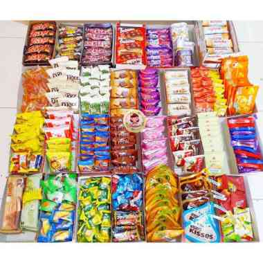Snack Import | Eceran aneka Snack import coklat bolu wafer biskuit jajanan import BPOM halal Ever De