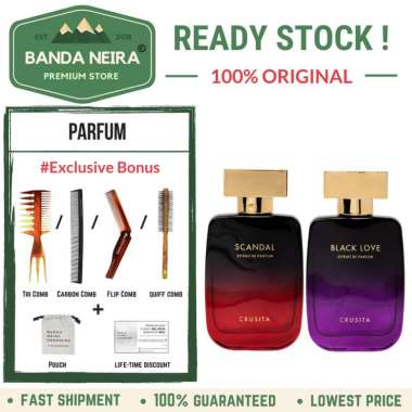 Crusita Black Love / Scandal Extrait De Perfume - SCANDAL, NO BONUS