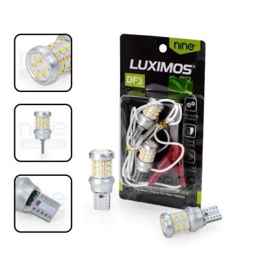 LAMPU LED LUXIMOS T10 2 MODE SENJA + SEIN MOTOR SUPER BRIGHT 42 MATA