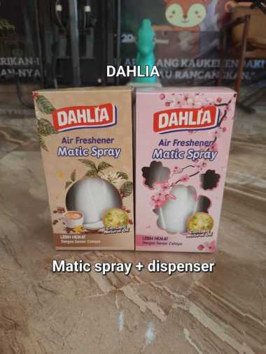 alat semprot DAHLIA freshgo matic spray set (dispenser+refill) DISPENSER CHERRY