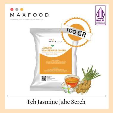 100GR JASMINE GINGER LEMONGRASS/BUBUK MINUMAN TEH JASMINE JAHE SEREH