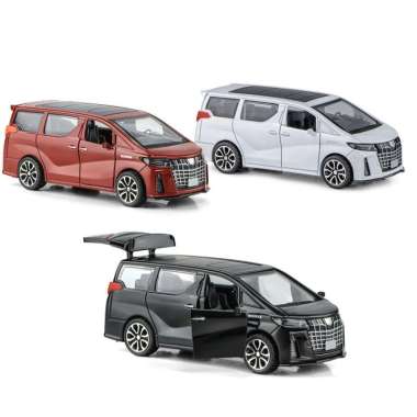 Diecast Mobil Alphard | Miniatur Mobil Alphard HITAM 1:32