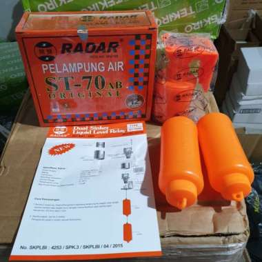 RADAR OTOMATIS TOREN PELAMPUNG TOREN RADAR AIR OTOMATIS RADAR ST 70AB - Orange Orange