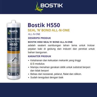 BOSTIK H550 flexible adhesive sealant - 600ml