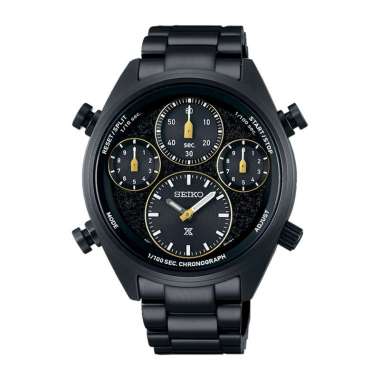 Jam Tangan Seiko SFJ007P1 Prospex Speedtimer Solar World Athletics Limited Edition 42mm Hitam