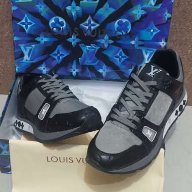 Jual Sepatu Sneakers Branded Pria Lv Edition Terbaru Mirror 1:1