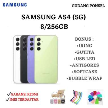 SAMSUNG A54 5G 8/256GB Garansi Resmi + Bonus Purple