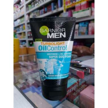 Garnier Facial Foam / Garnier Men Scrub In Foam Anti acne BESAR Super Duo Foam