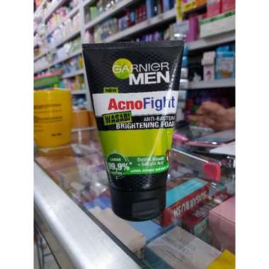Garnier Facial Foam / Garnier Men Scrub In Foam Anti acne Kecil wasabi