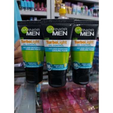 Garnier Facial Foam / Garnier Men Scrub In Foam Anti acne KECIL Cooling Foam