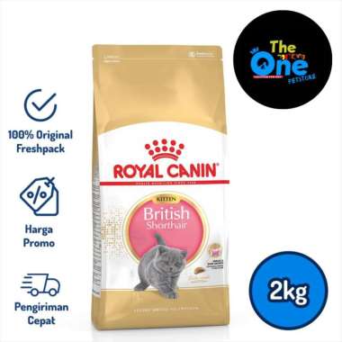 Catfood Royal Canin British Short Hair Kitten BSH 2kg RC BSH Kitten