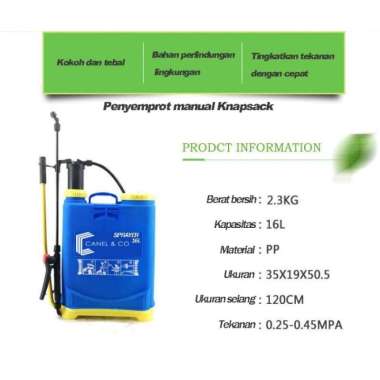 SPRAYER MANUAL 16 LITER CANEL & CO SPRAYER TANAMAN ALAT SEMPROTAN HAMA Canel & CO