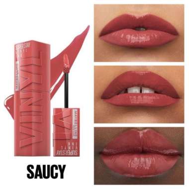 Maybelline Lip Cream Superstay Vinyl Ink maybeline 65 (saucy)