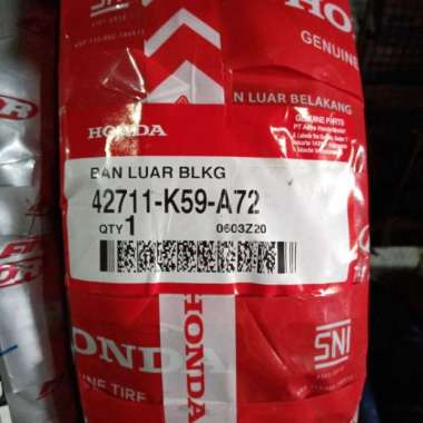 Ban luar Federal ahm 100 80 14 k59 tubles, ban honda vario 150 ring 14