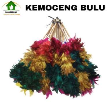 Kemoceng Bulu Warna Warni Kemoceng Bulu Ayam Kemoceng Murah