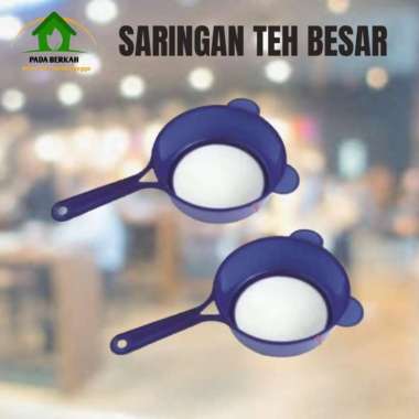 Saringan Teh Saringan Es Jeruk Saringan Plastik Gagang Besar