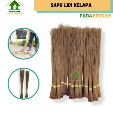 Sapu Lidi Daun Kelapa Kering Taman Halaman Murah