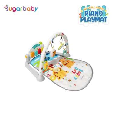 SugarBaby My Pianist Piano Playmat Grey