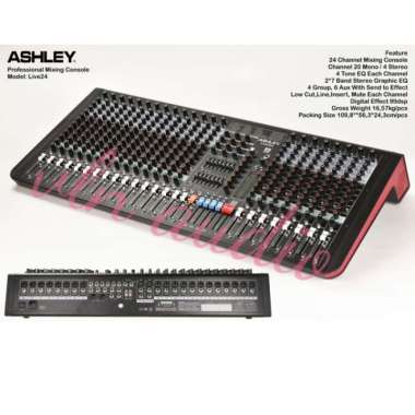 Promo Terbatas !!!!! Mixer Audio Ashley Live 20 Live20 Original Multicolor