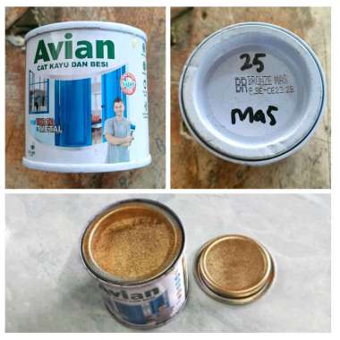 Avian Bronze Mas 100 CC Cat Minyak Besi Kayu