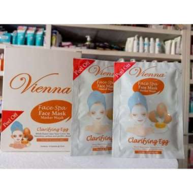 Masker Vienna / Vienna Peel Off Clarifying Egg Sachet