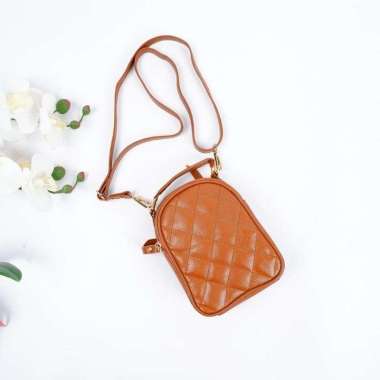 MIVASO Slingbag Kulit Sapi DUMA Series Tan