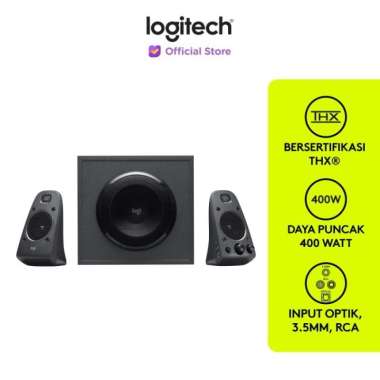 SPEAKER Logitech Z625 SYSTEM WITH SUBWOOFER AND OPTICAL INPUT