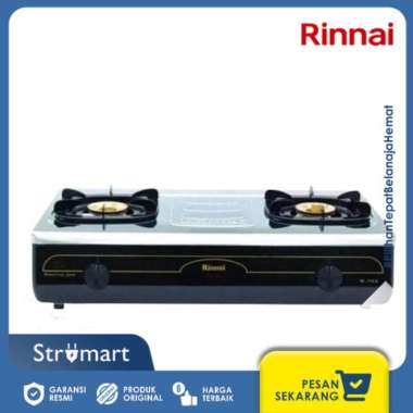 KOMPOR GAS 2 TUNGKU RINNAI RI-712 A Multicolor