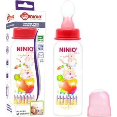 NINIO botol sendok sponn 240ml BSS105 Multicolor