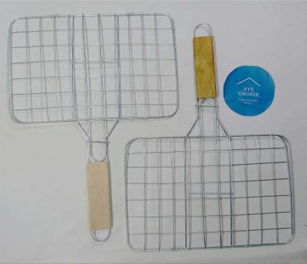 PANGGANGAN PANGGANG PEMANGGANG BAKARAN AYAM IKAN SOSIS CEPIT BESAR KAYU PIPIH