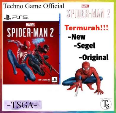 Kaset Ps5 marvel spiderman 2 / Kaset CD BD PS 5 Marvels Spiderman 2