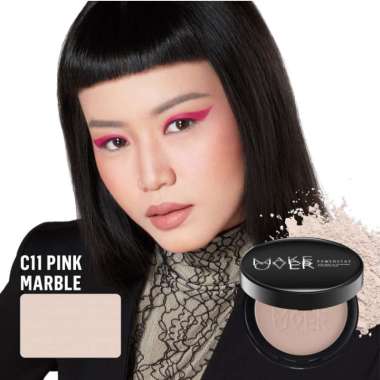 MAKE OVER Powerstay Matte Powder Foundation | Makeover Bedak Padat Compact Powder by AILIN C11 PINK 