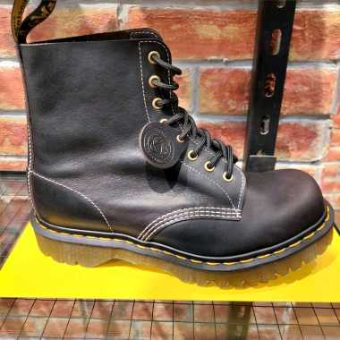 SEPATU DR MARTENS 1460 BEX CHARCOAL VINTAGE MIE MADE IN ENGLAND NEW ORIGINAL