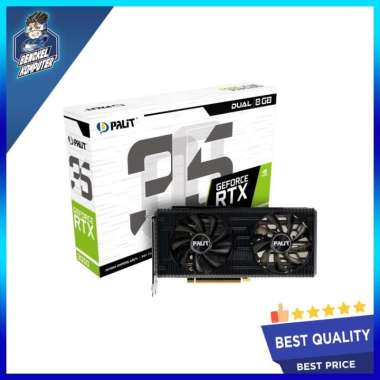 VGA NVIDIA GEFORCE RTX 3050 8GB PALIT DUAL FAN