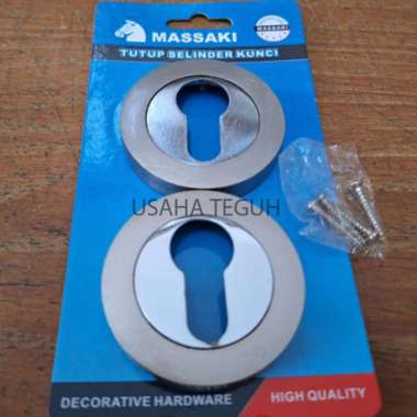 Ring Silinder Kunci Pintu Stainless / Tutup Ring Silinder Kunci Massaki