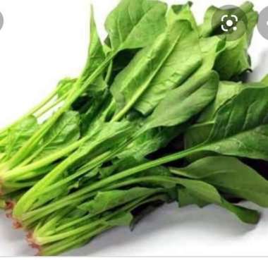 HasilSumberalaM Sayur Segar Bayam Jepang Horenzo Poling 1/4 kg 250 gr - 500 gr 250gr