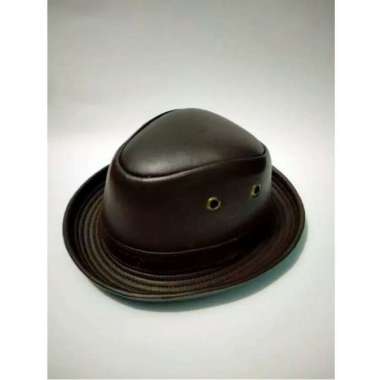 TOPI ASLI KULIT GARUT HITAM
