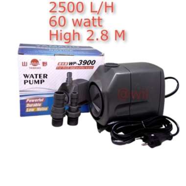 YAMANO WP 3900 - Pompa Air Celup Kolam Ikan Aquarium Aquascape WP3900