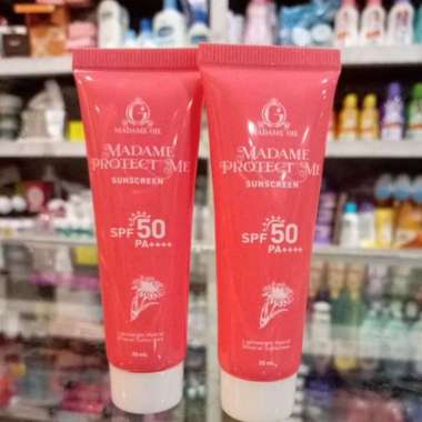 Sunscreen Madame gie protect me SPF 30 dan 50 pa +++ Pink spf 50
