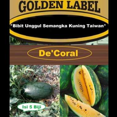 Bibit Unggul Semangka Kuning Taiwan | Benih Semangka Kuning Lonjong
