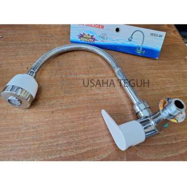 Kran Keran Angsa Fleksibel Soligen / Kran Cuci Piring Soligen 1/2" WS1-C
