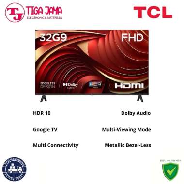 TCL 32G9 FHD GOOGLE LED TV 32 INCH 2023 TCL 32G9 TCL 32 INCH