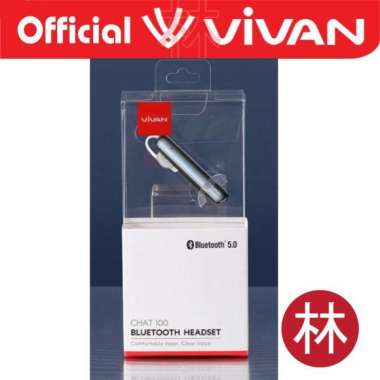 Headset Earphone bluetooth 5.0 vivan Chat100 super bass