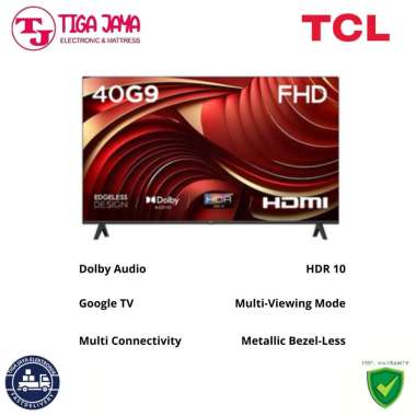 TCL 40G9 FHD GOOGLE LED TV 40 INCH 2023 TCL 40G9 TCL 40 INCH 40G