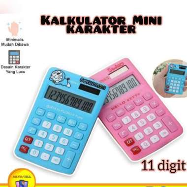 Calculator Kalkulator Mini 11 Digits / KALKULATOR MINI KARAKTER